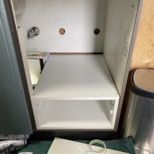 ヤマハトップオープン食洗機取替え交換工事　引出しキット設置